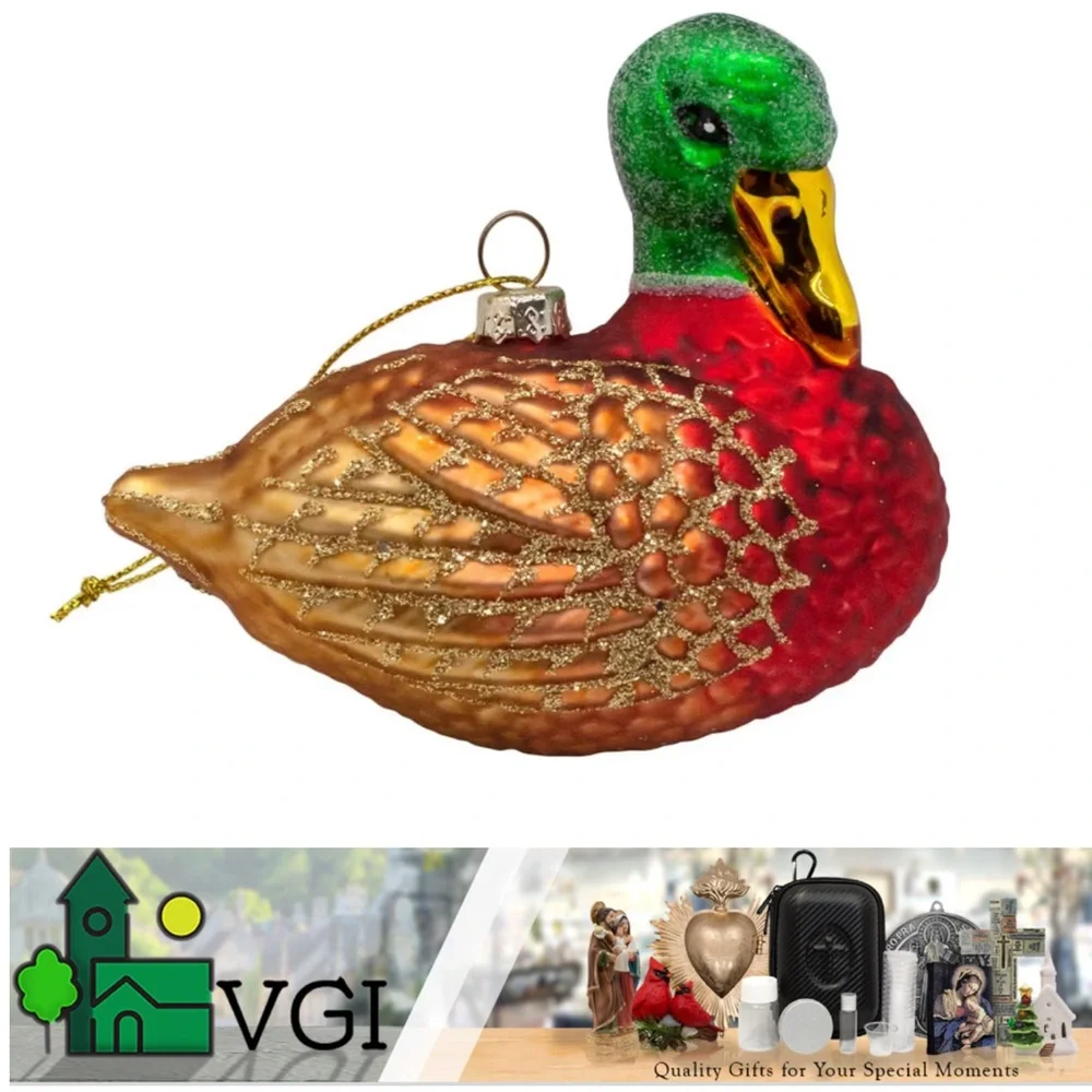 NEW IN BOX Mallard Duck Ornament